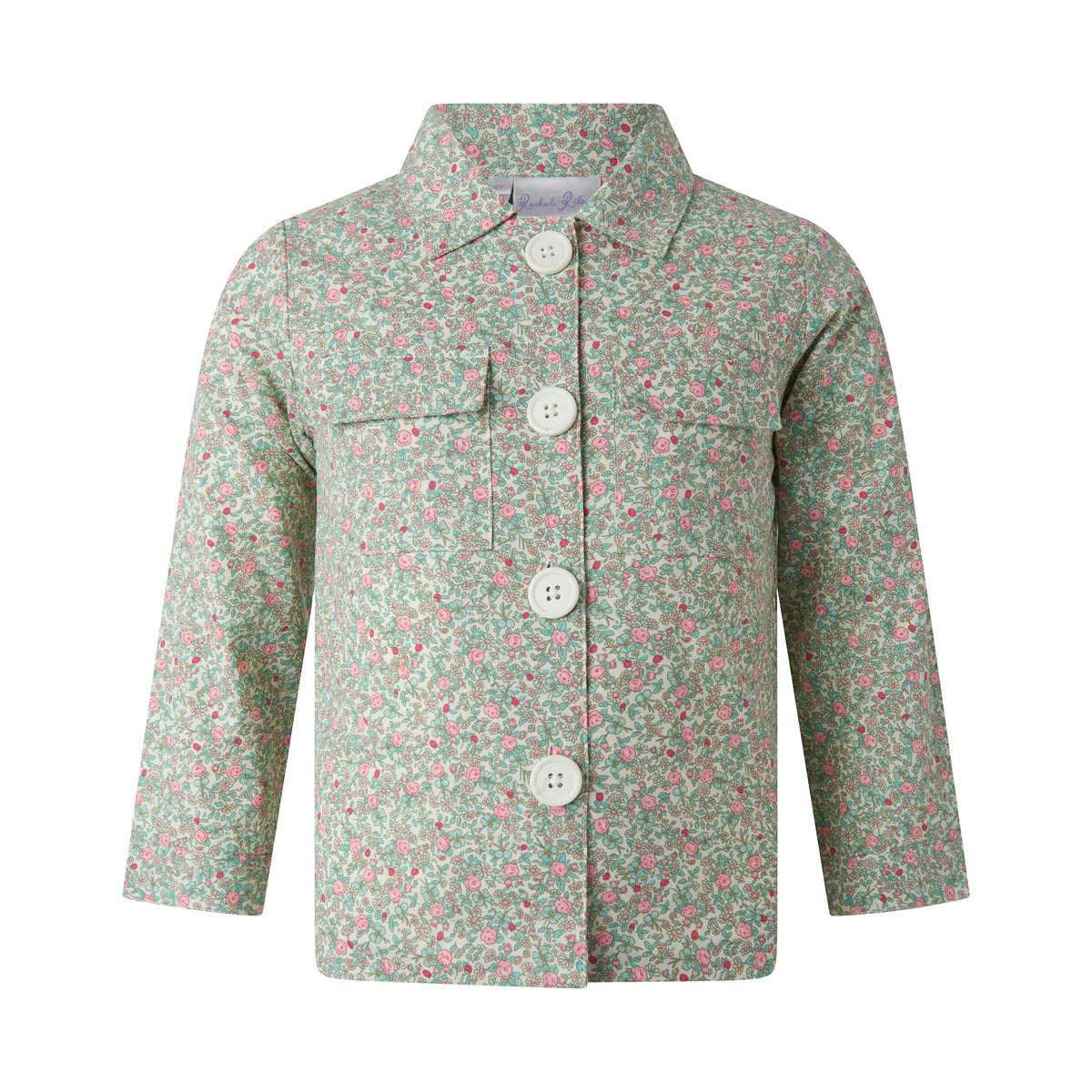 Ditsy Floral Green Shacket