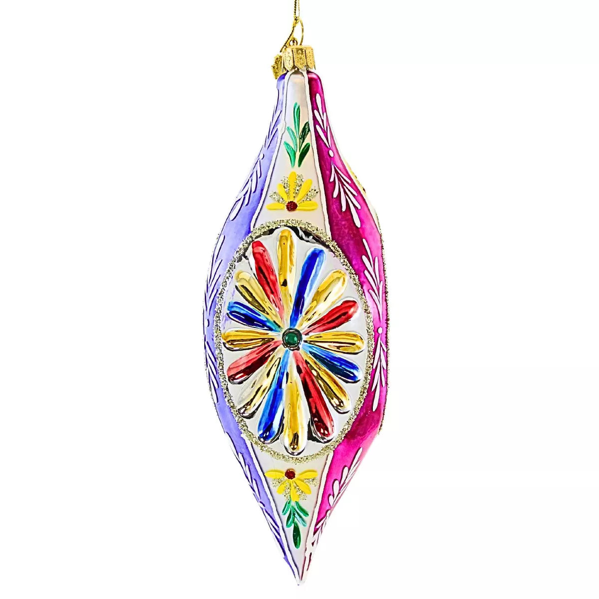 Huras Family Merry & Bright Oxford Drop Ornament