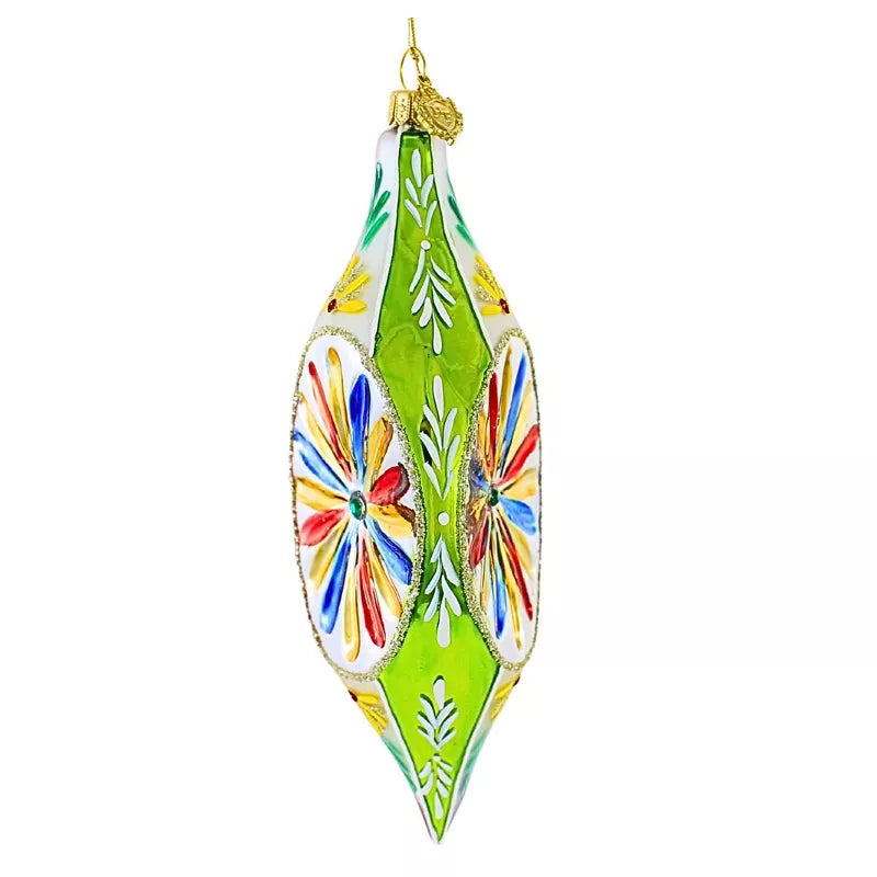 Huras Family Merry & Bright Oxford Drop Ornament