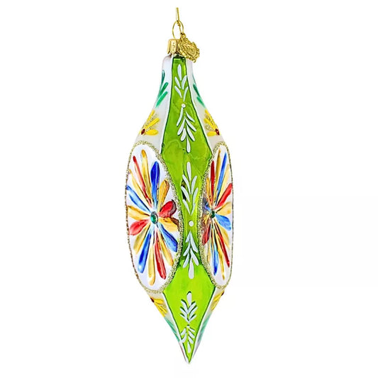Huras Family Merry & Bright Oxford Drop Ornament