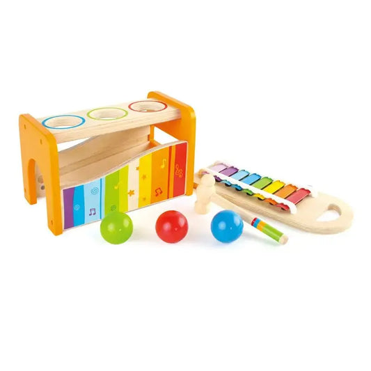 Hape Toys Pound and Tap Bench music toy for kids