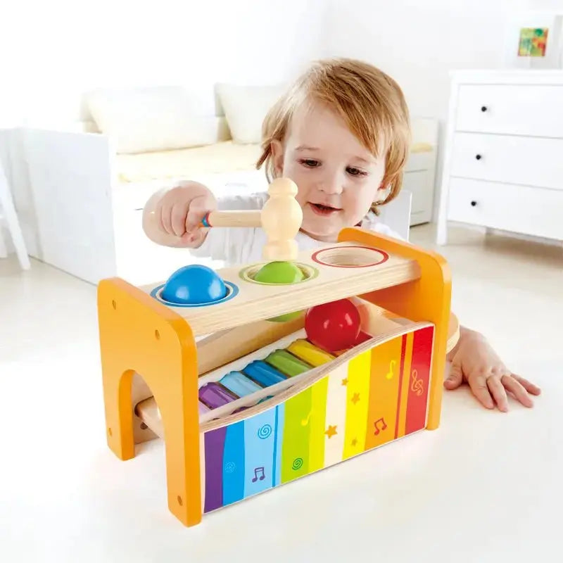Hape Toys Pound and Tap Bench music toy for kids