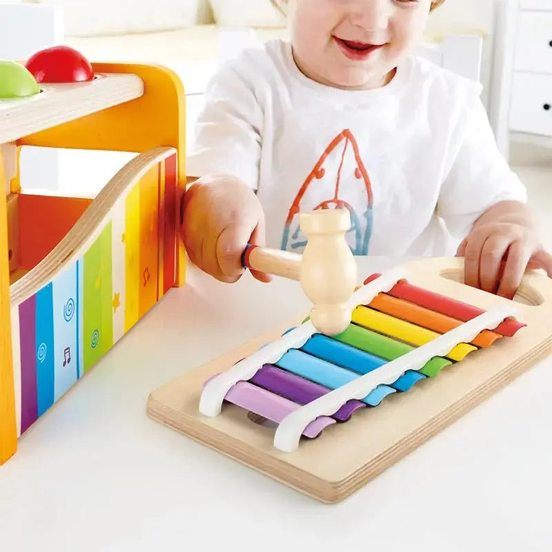 Hape Toys Pound and Tap Bench music toy for kids