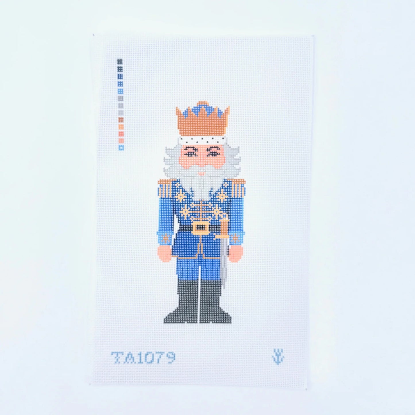 Blue Nutcracker Canvas