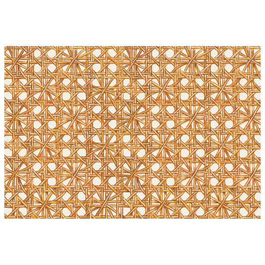Hester & Cook Rattan Weave Paper Placemats