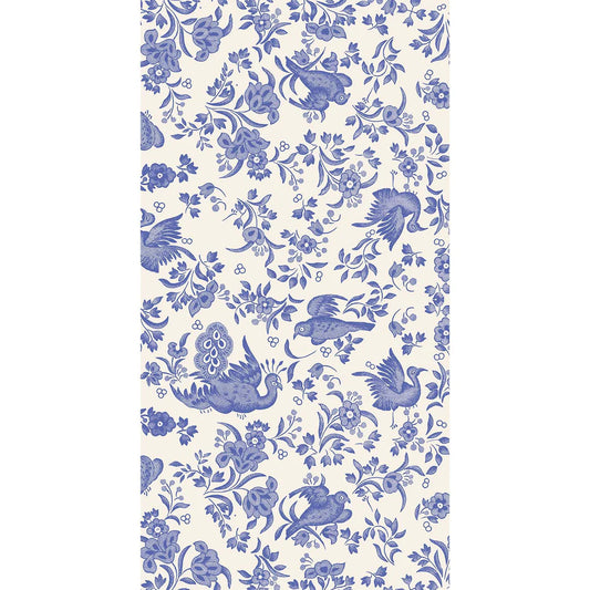 Hester & Cook Blue Regal Peacock Guest Napkins paper