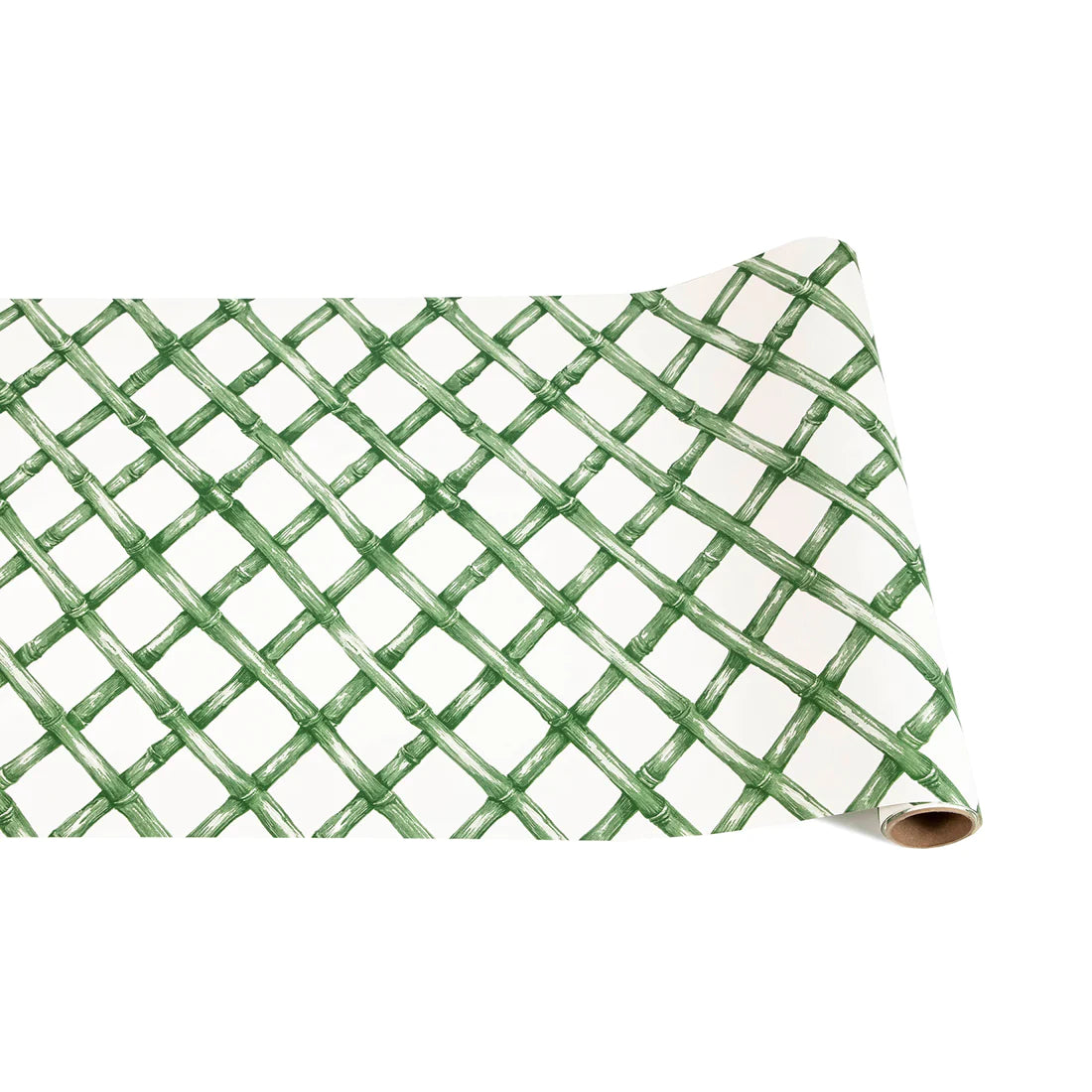 Hester & Cook Green Lattice Table Runner
