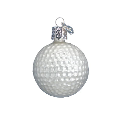 Old World Christmas Golf Ball glass ornament
