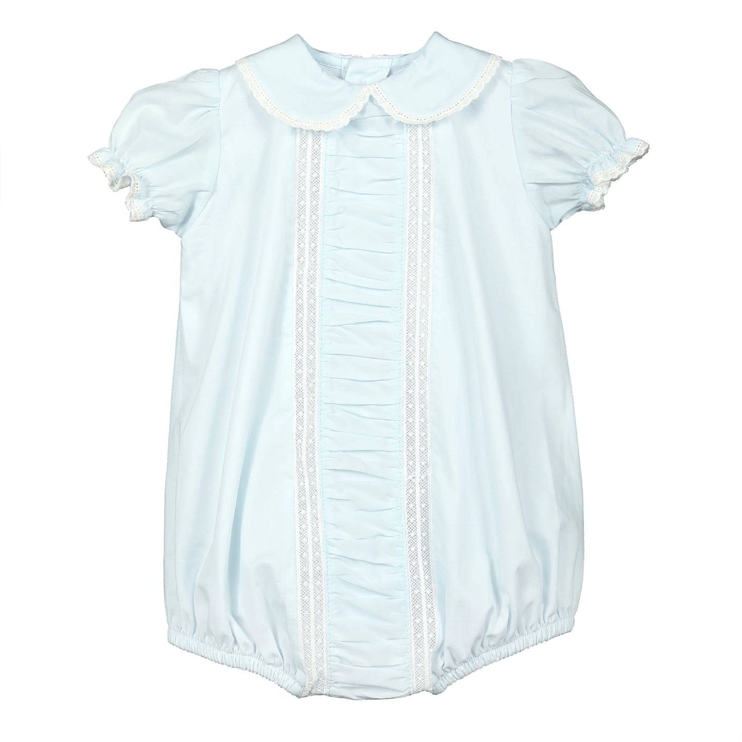 Lenora Pleats Bubble Blue baby clothes