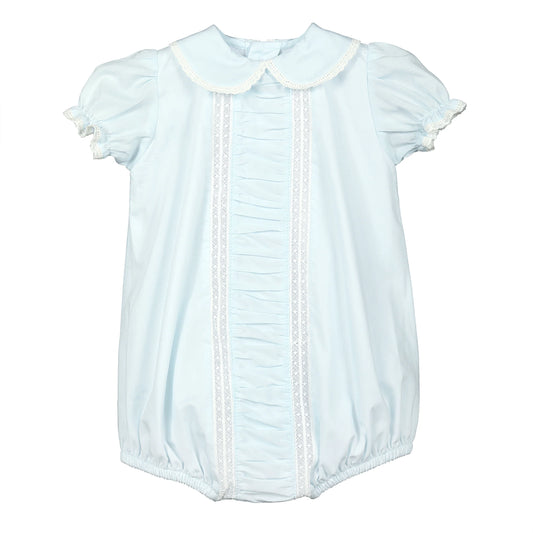 Lenora Pleats Bubble Blue baby clothes