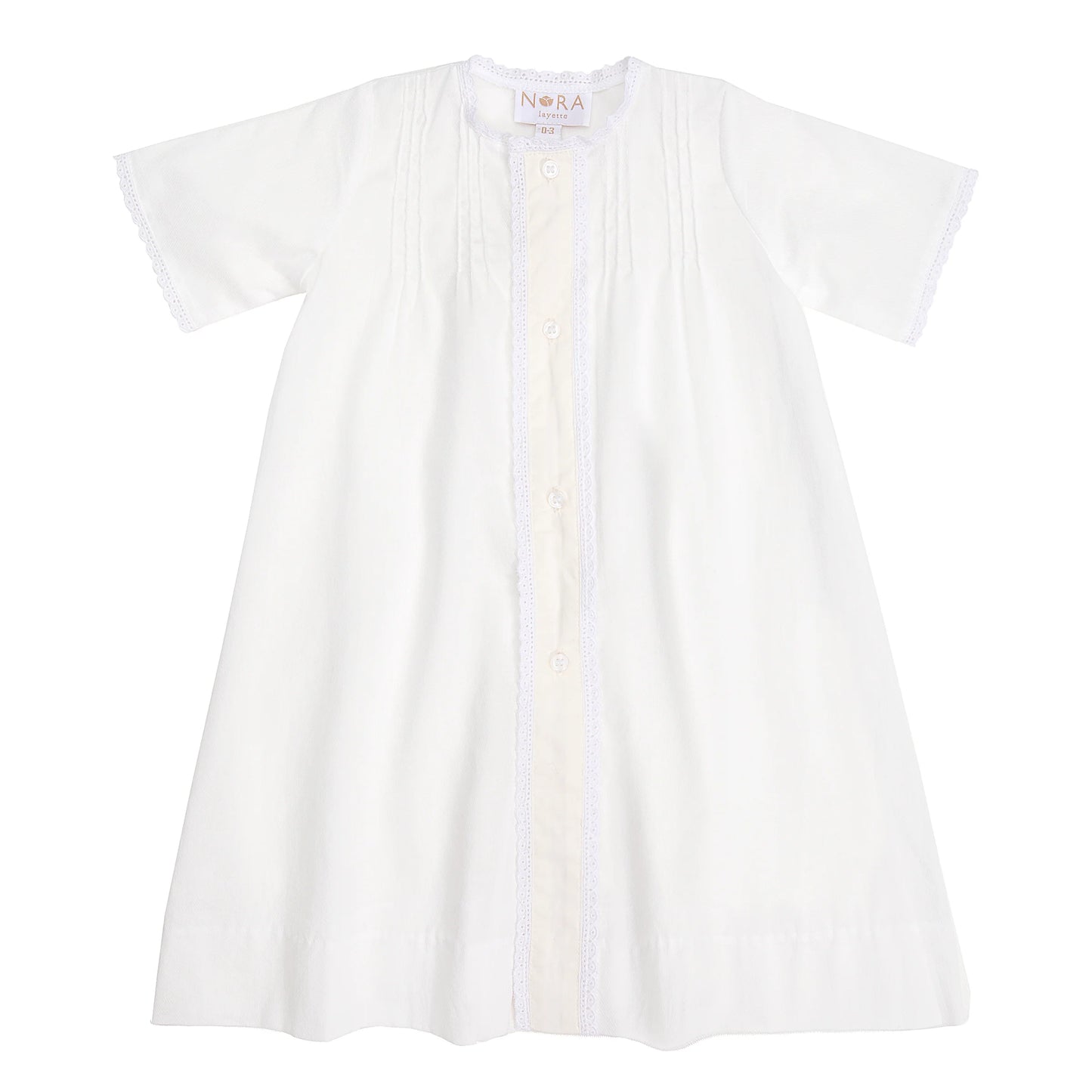 Lenora classic cotton daygown baby
