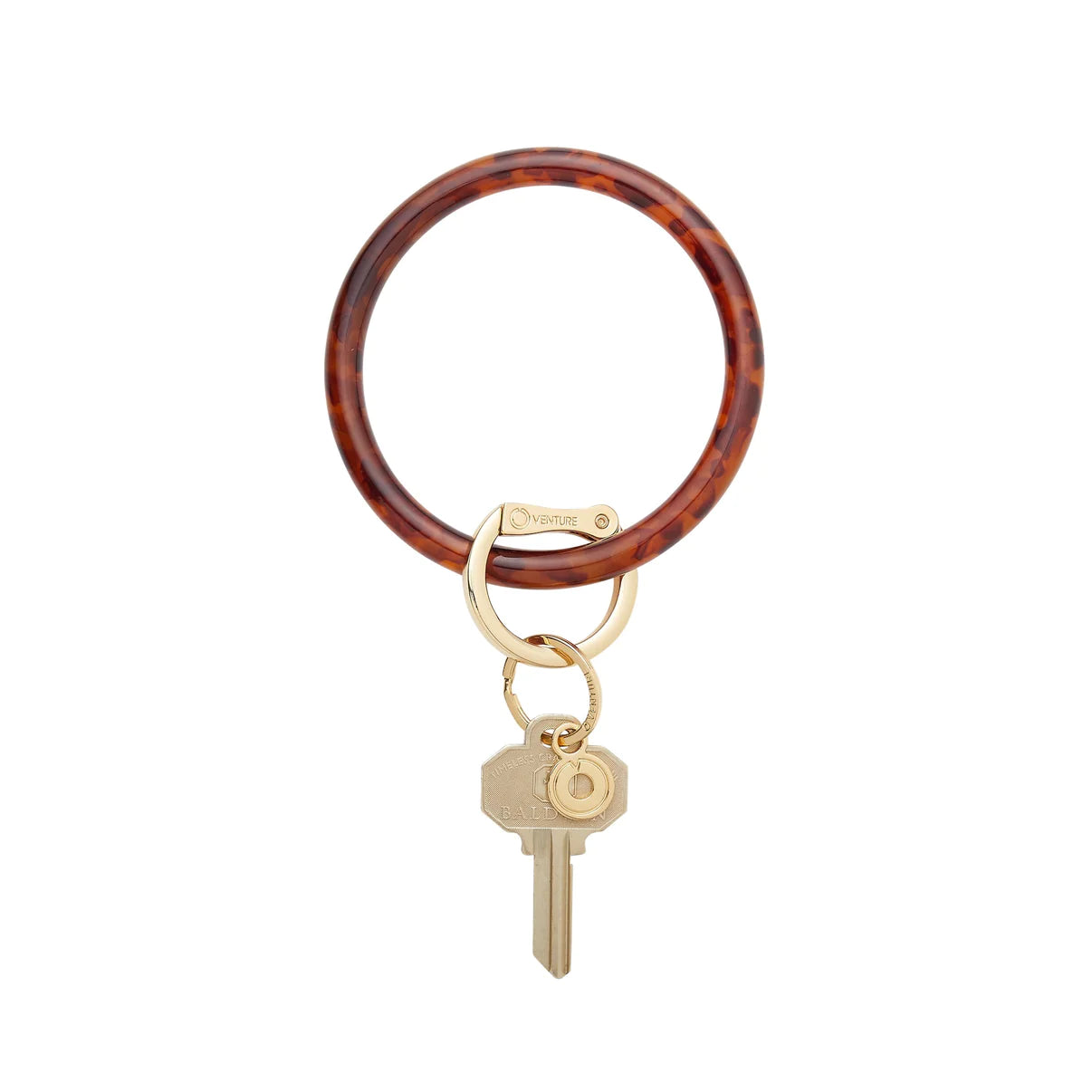 Resin Big O Key Ring
