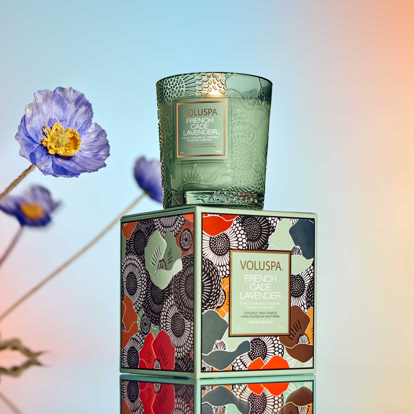 Voluspa Limited Edition French Cade Lavender Classic Candle