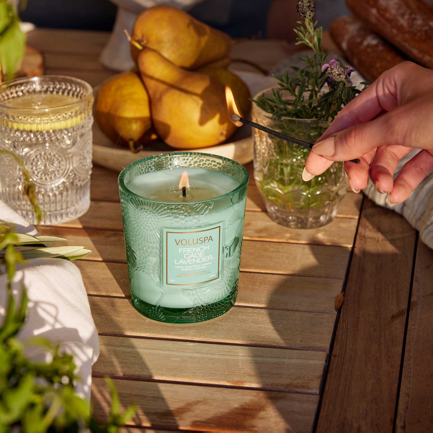 Voluspa Limited Edition French Cade Lavender Classic Candle