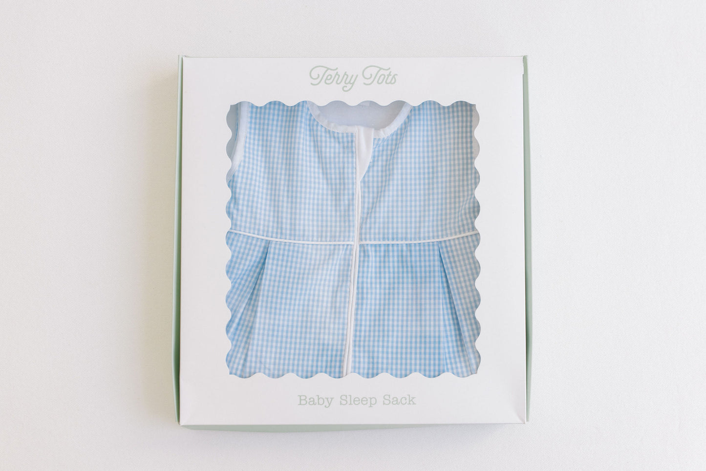 Sleep Sack - Blue Gingham