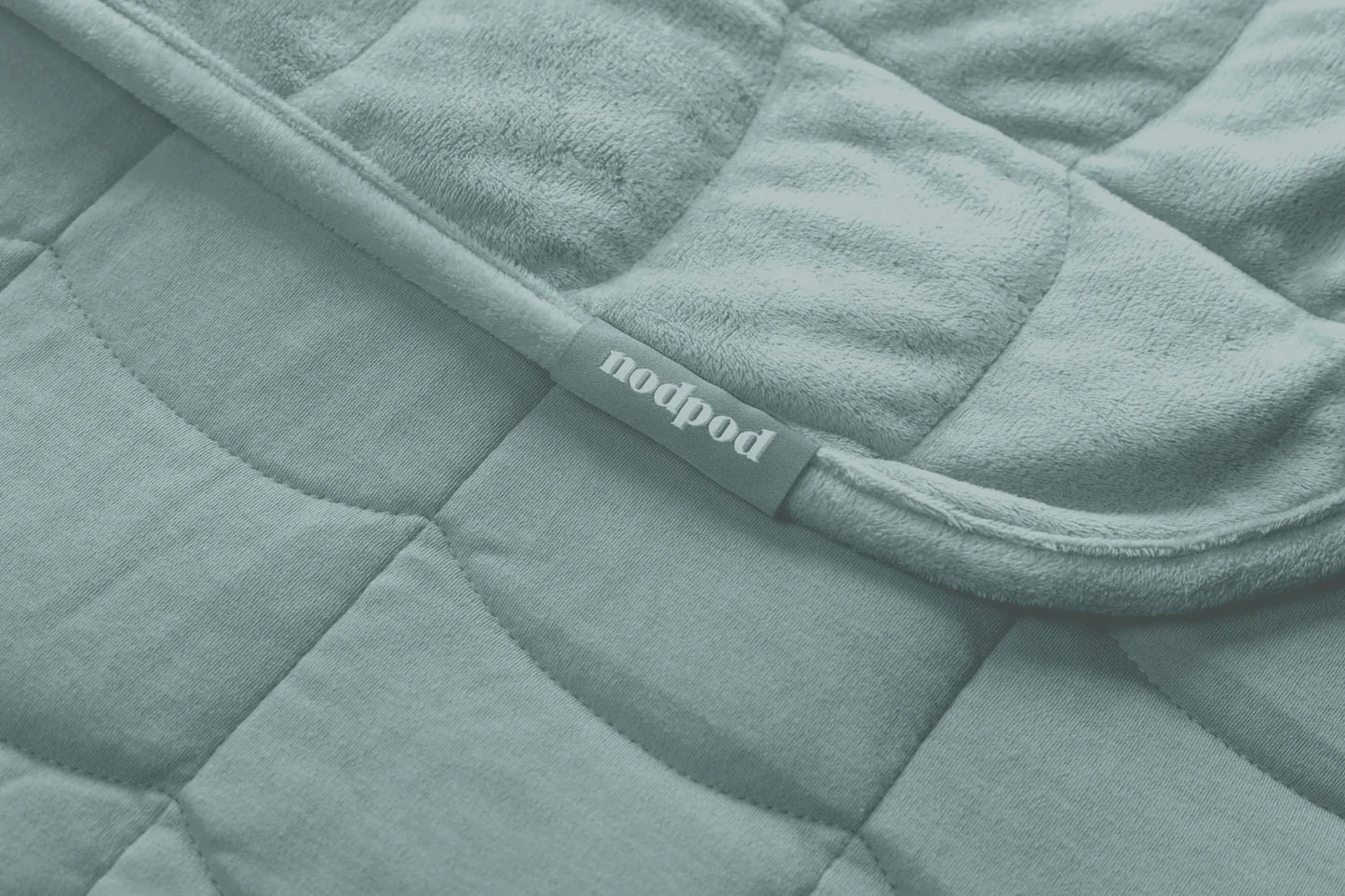 Nodpod Body The Weighted Pod for Your Body weighted blanket sage