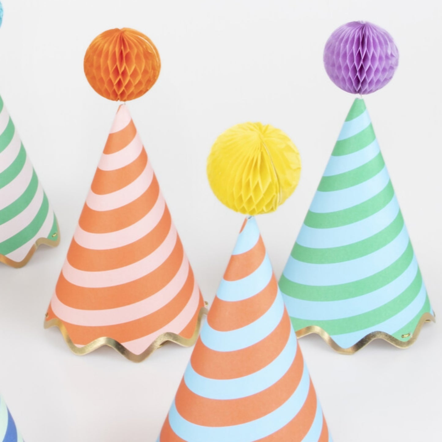 Stripe Party Hats