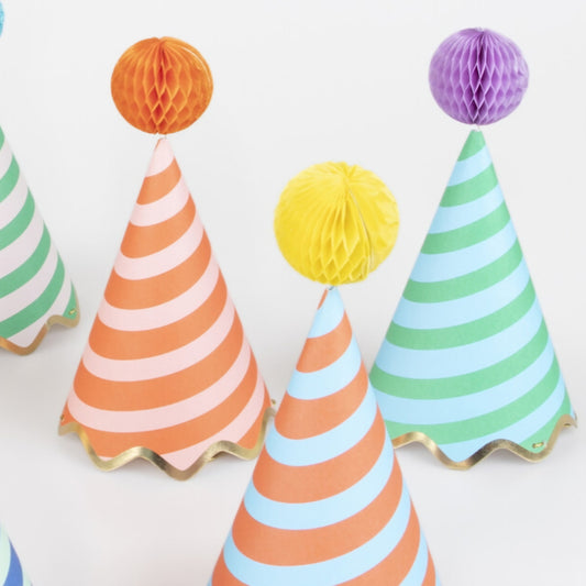 Stripe Party Hats