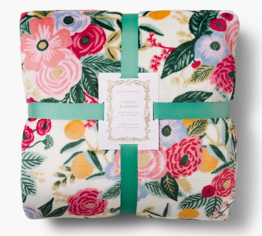 Garden Party Travel Fleece Blanket