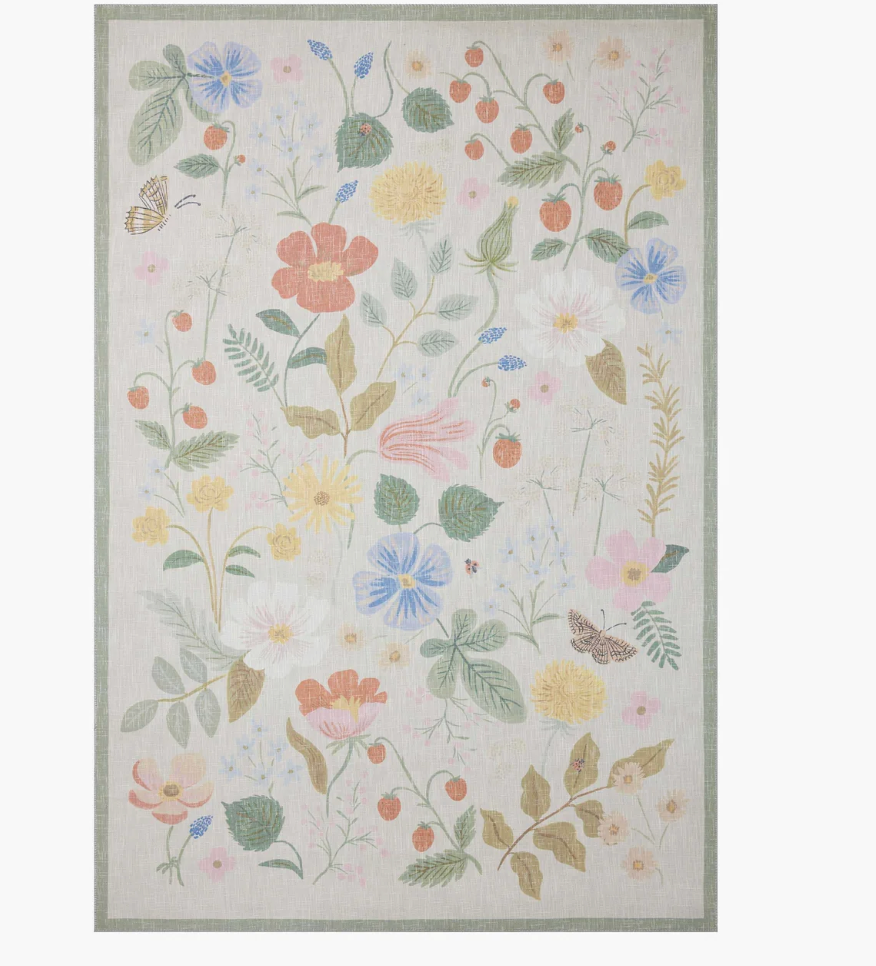 Cotswolds Strawberry Fields Power Loomed Rug