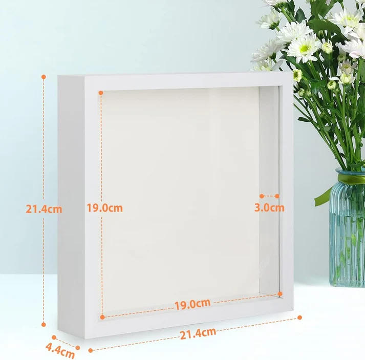 Self Finishing Shadow Frame for a 4"x4" design