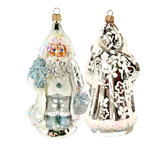 The Ornament King Heartfully Yours Christopher Radko Silver Days Roxbury Ornament