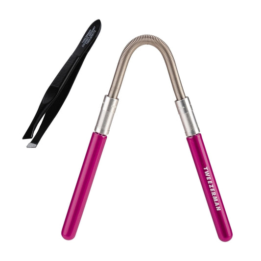 Tweezerman Facial Remover Making Removing Hair Easy and Convenient Pink and Cute