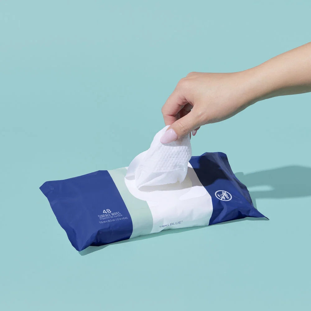 Capri Blue Volcano Surface wipes