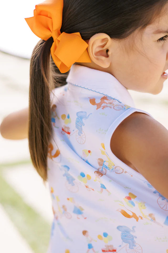 Music Parade Button-Down Dress