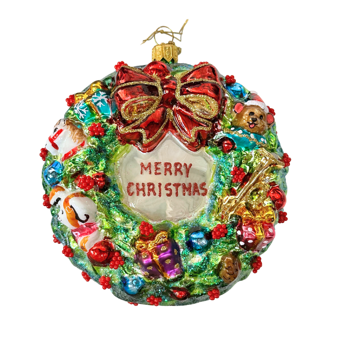 Wreath with Toys (Merry Christmas)