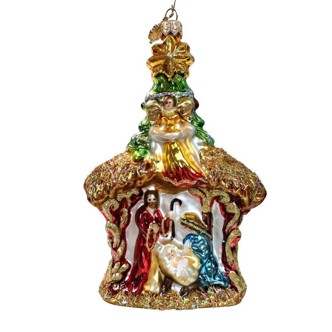 Huras Family Poland Nativity Christmas Ornament