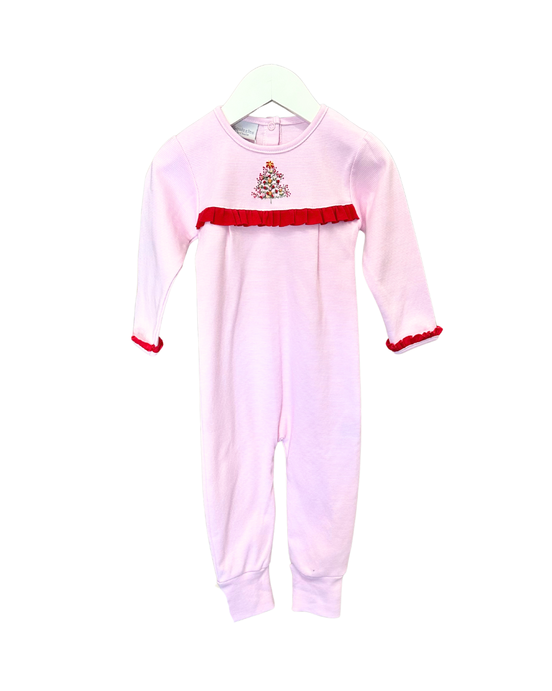 Holiday Holly Knit Coverall