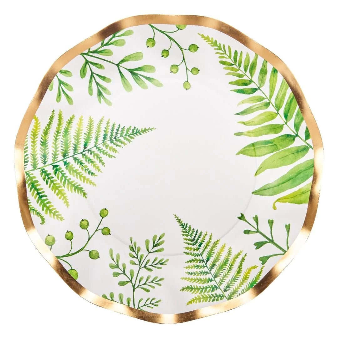 Fern & Foliage Salad Plates