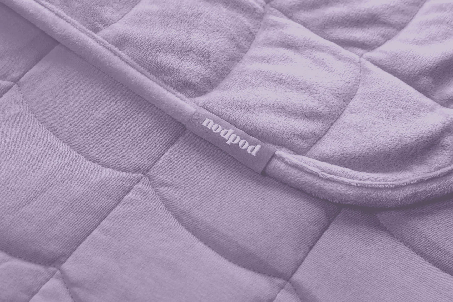 Nodpod Body The Weighted Pod for Your Body weighted blanket wisteria purple