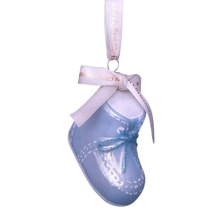 Baby's First Christmas Bootie Ornament