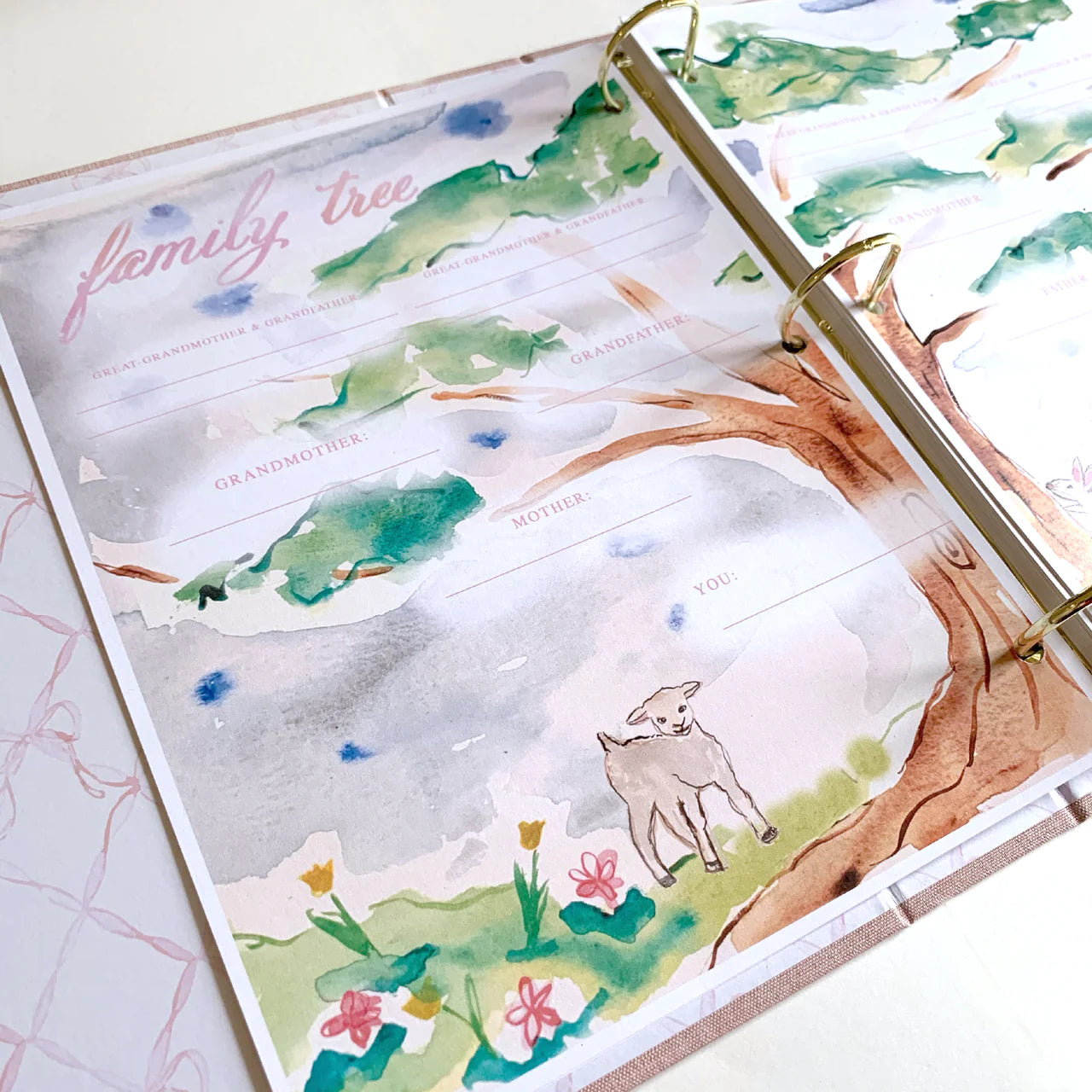 Over The Moon Our baby memory book