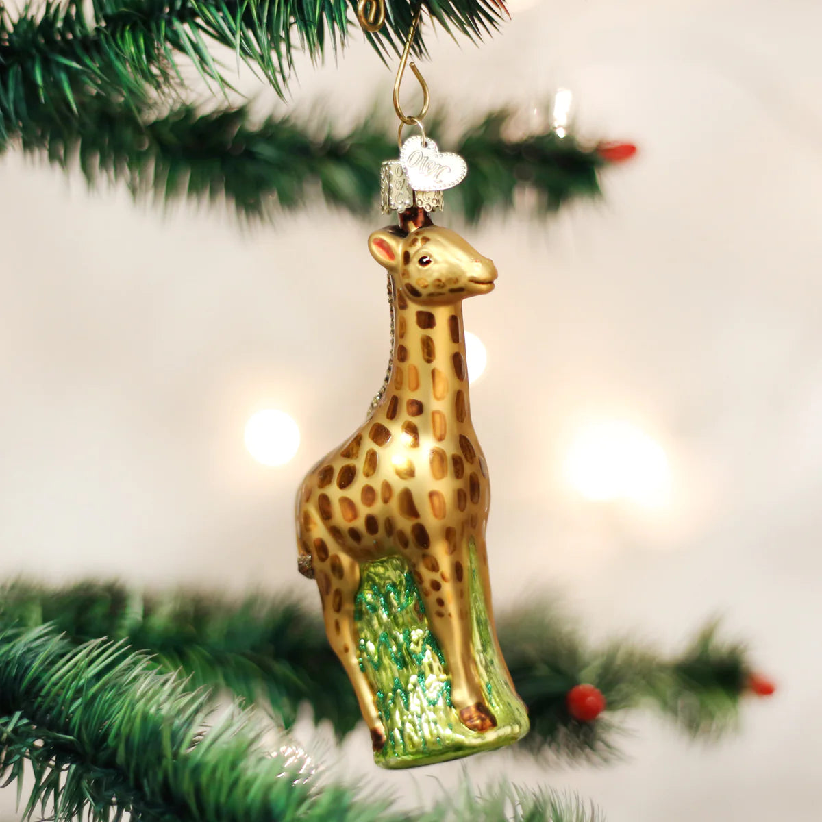 Old World Christmas Baby Giraffe ornament