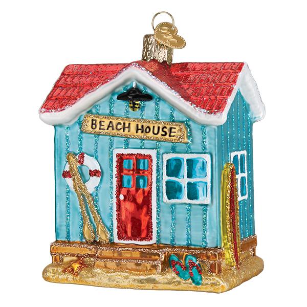 Old World Christmas Beach House Ornament