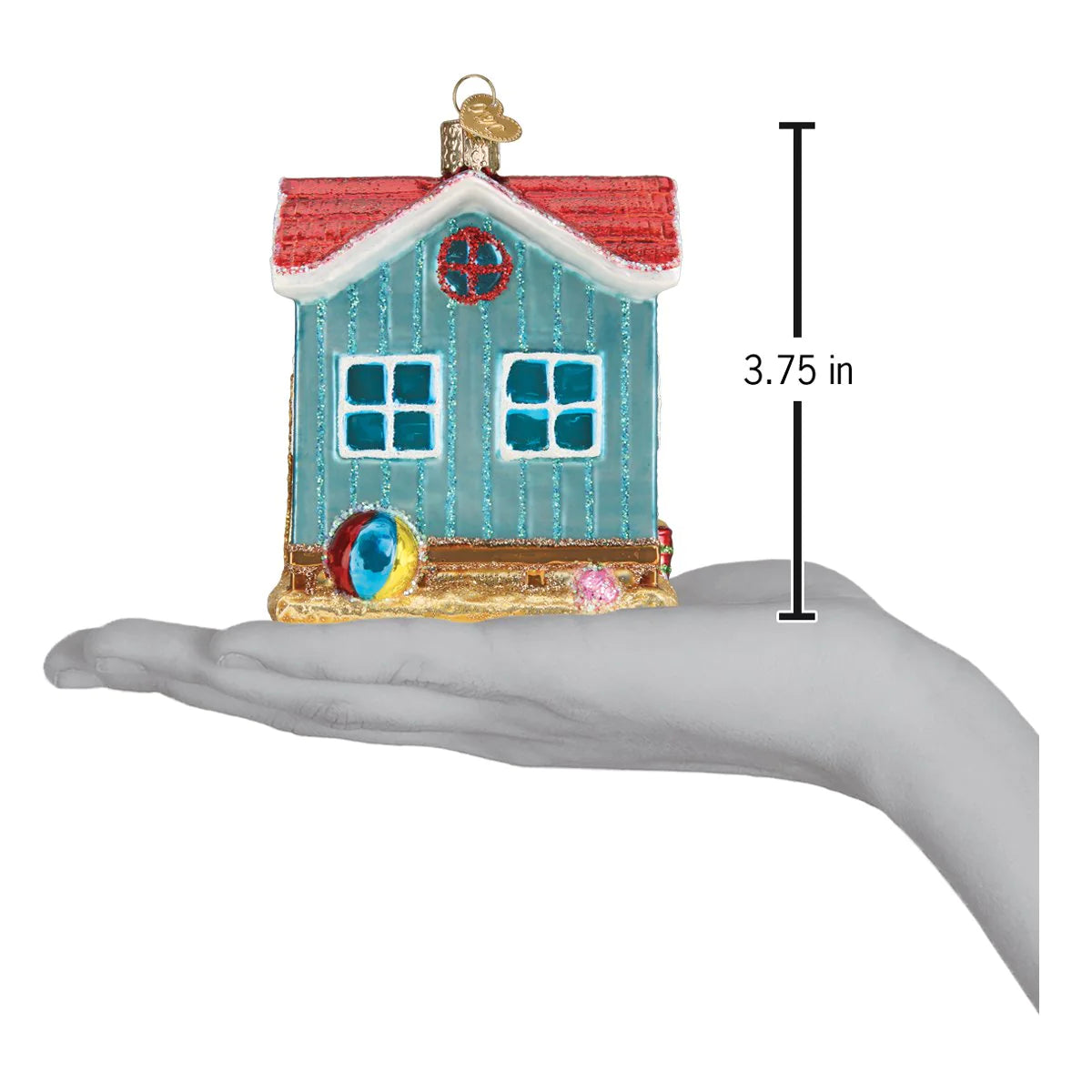 Old World Christmas Beach House Ornament