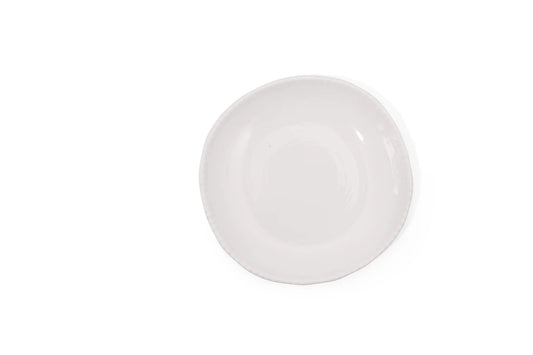 Relish Today's Everyday Beaded melamine salad plate cream color