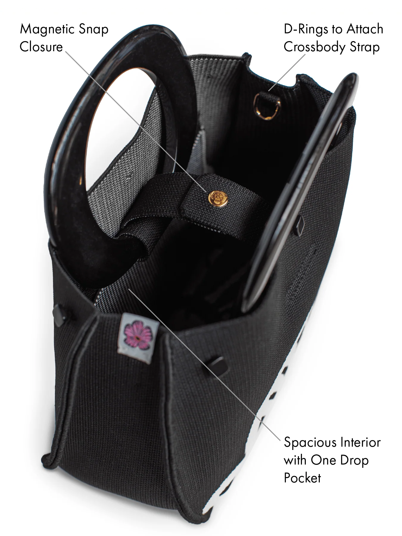 Bonnie Bermuda Bag Black