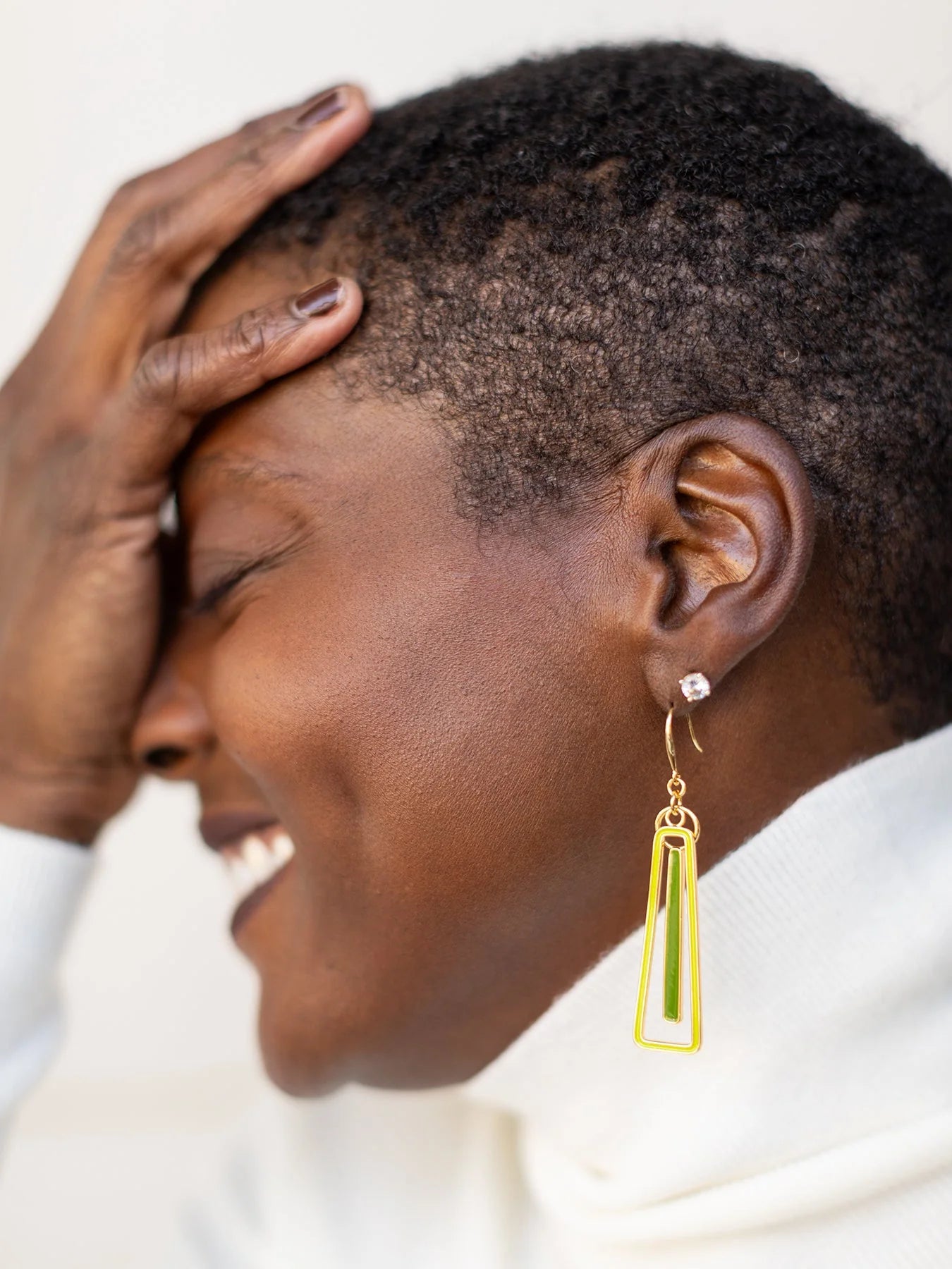Cascade Earrings Moss