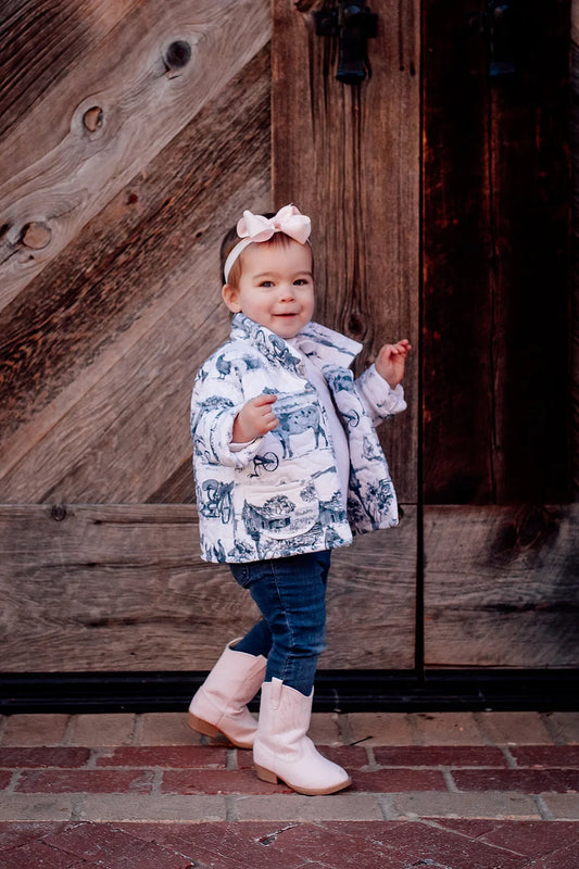 Ida Mae Home Children's quilted jacket