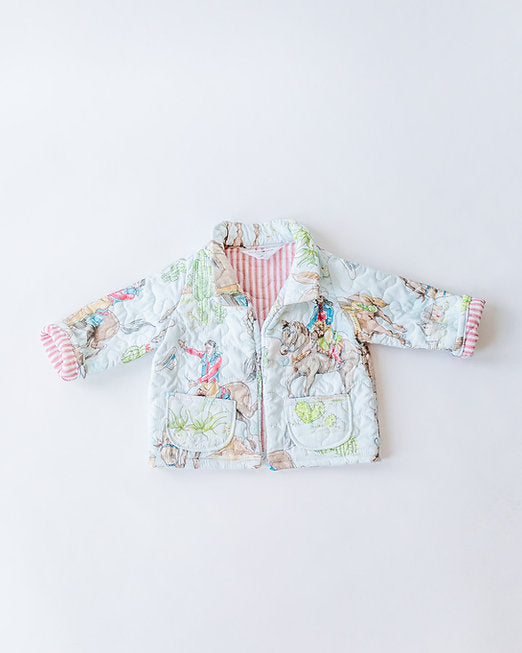 Ida Mae Home Birdie Children's Quilted Jacket