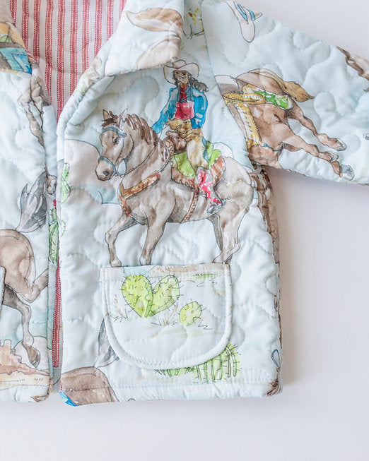Ida Mae Home Birdie Children's Quilted Jacket