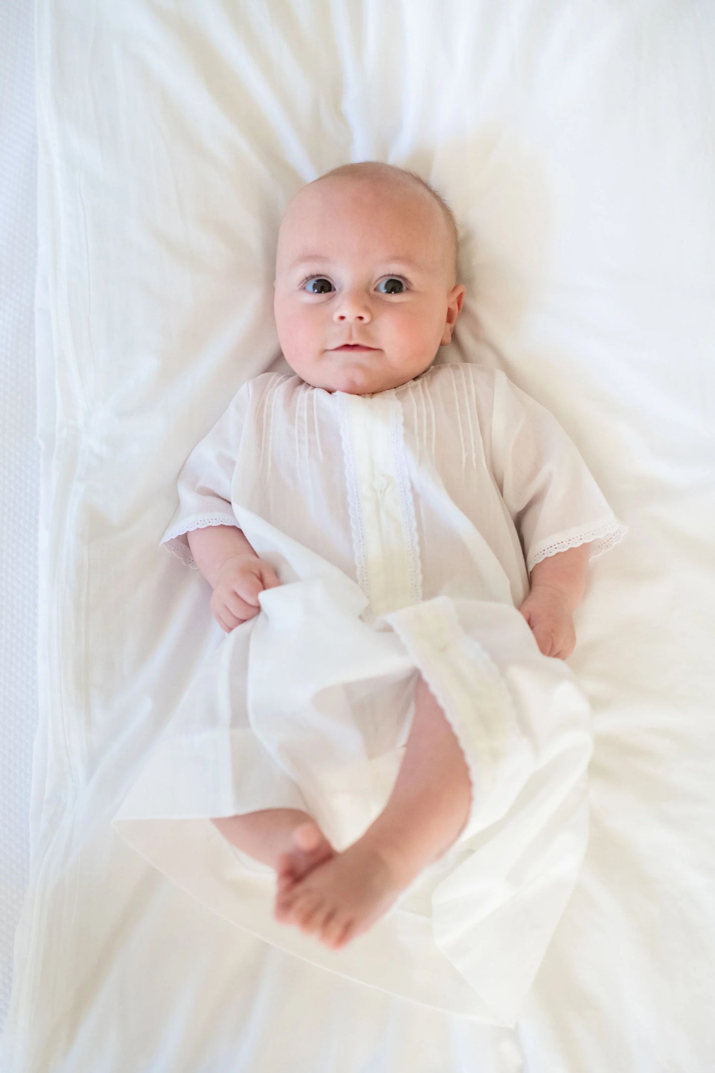 Lenora classic cotton daygown baby