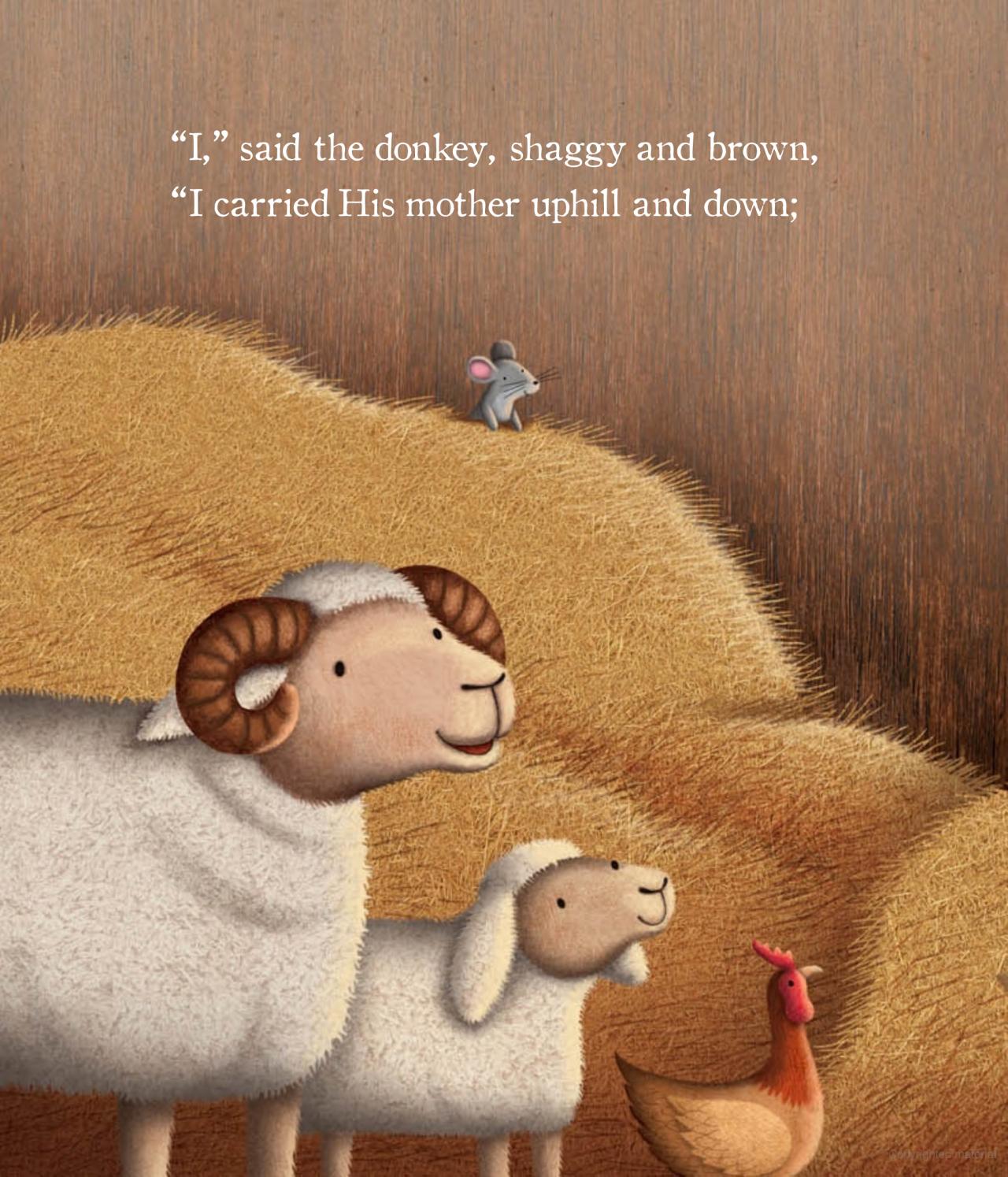 The Friendly Animals: A Christmas Story book for kids