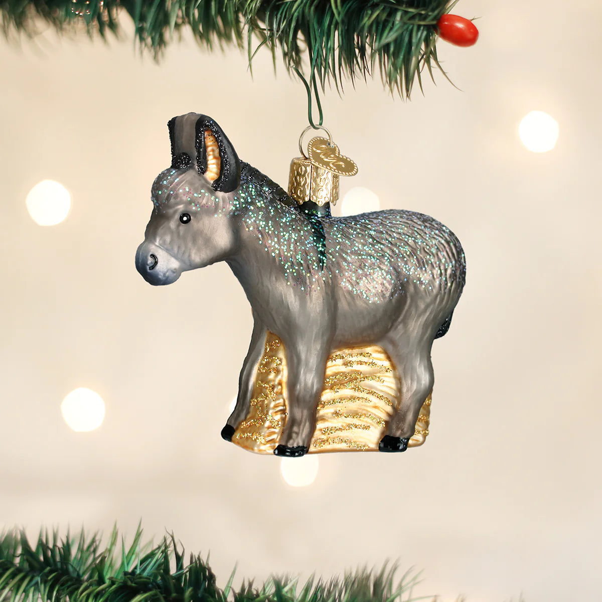 Old World Christmas Donkey ornament