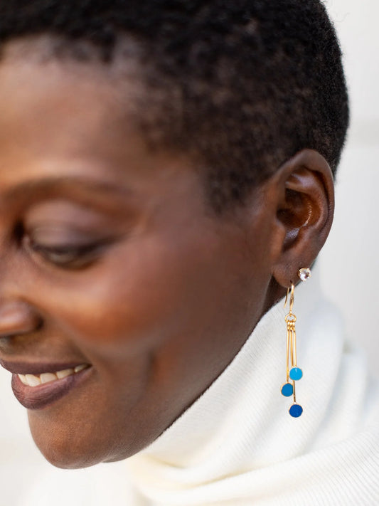 Droplet Earrings Bluebell