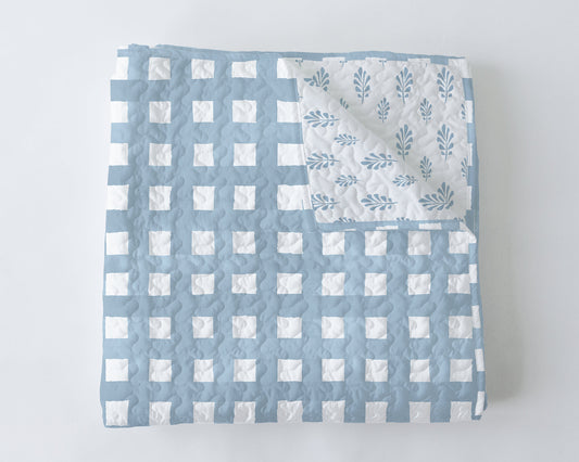 Ellie Plaid Baby Blanket